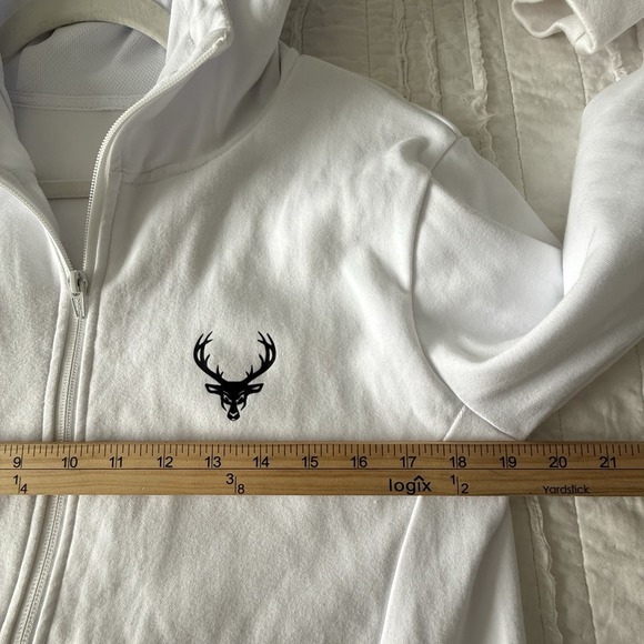 BUCKED UP Zip Up Hoodie Sweatshirt Men S Active Workout Athleisure Utility Work - Picture 8 of 11